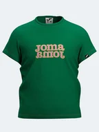 Koszulki sportowe męskie - Joma Koszulka funkcyjna w kolorze zielonym - miniaturka - grafika 1