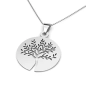 Zawieszki - Zawieszka srebrna drzewo szczęścia - miniaturka - grafika 1