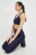 Bielizna sportowa damska - Under Armour biustonosz sportowy Authentics kolor granatowy gładki - miniaturka - grafika 1