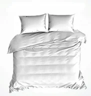 Pościel - pościel z flaneli 160x200 + 2x poszewka F 201 biała - miniaturka - grafika 1