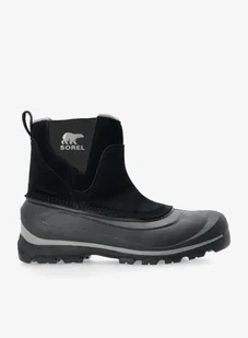 Buty zimowe męskie Sorel Buxton Pull On - black/quarry - Buty zimowe męskie - miniaturka - grafika 1