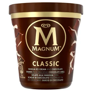 Magnum - Classic Lody waniliowe z mleczną czekoladą - Lody i desery lodowe - miniaturka - grafika 1