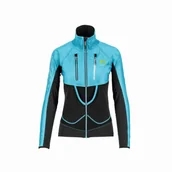 Kurtki i kamizelki sportowe damskie - Kurtka skiturowa damska Karpos Alagna Lite Jacket - blue atoll/black - miniaturka - grafika 1