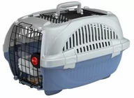 Transportery dla kotów - Ferplast Atlas Deluxe 10 - Transporter Srebrno-Czarny [73032899] - miniaturka - grafika 1