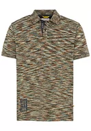 Koszulki męskie - camel active Męski t-shirt 409965/1P24, Light Aqua Green, 5XL, Light Aqua Green, 5XL - miniaturka - grafika 1