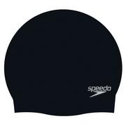 Pływanie - Speedo Moulded Silicone czepek pływacki, czarny, jeden rozmiar 68-709849097_9097_One size - miniaturka - grafika 1