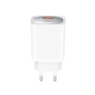 Ładowarki do telefonów - XO ładowarka sieciowa CE19 QC 18W 1x USB biała - miniaturka - grafika 1