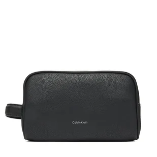 Kosmetyczka Calvin Klein Ck Must Washbag/Dopp Kit LV04D1046G Czarny - Kosmetyczki, organizery i kuferki - miniaturka - grafika 1