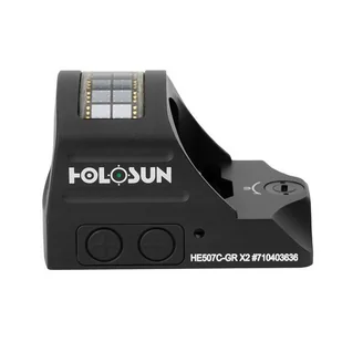 Holosun - Celownik kolimatorowy HE507C-GR X2 Elite Micro Green Dot - Solar Panel - Amunicja i osprzęt ASG - miniaturka - grafika 6