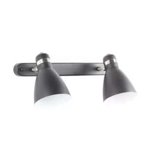 Delta lampa sufitowa (spot) 2-punktowa czarna/srebrna A6010-2A - Lampy sufitowe - miniaturka - grafika 1