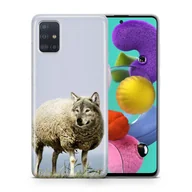 Etui i futerały do telefonów - Etui na telefon komórkowy Pokrowiec ochronny na Samsung Galaxy S4 Etui Bumper Cases TPU, Model: Samsung Galaxy S4, Wybierz wzór: Wilk w owczej skórze - miniaturka - grafika 1