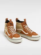Trampki damskie - Vans Skórzane sneakersy "Sk8-Hi" w kolorze musztardowo-beżowym - miniaturka - grafika 1