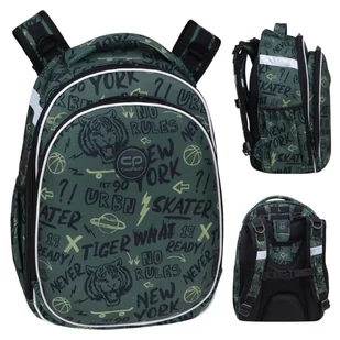 Coolpack Turtle Plecak Szkolny Usztywniany Tiger 16l - Plecaki szkolne i tornistry - miniaturka - grafika 1