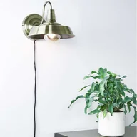 Lampy ścienne - Markslojd Kinkiet Grimsby 107908 nowoczesna mosiężna oprawa ścienna 107908 - miniaturka - grafika 1