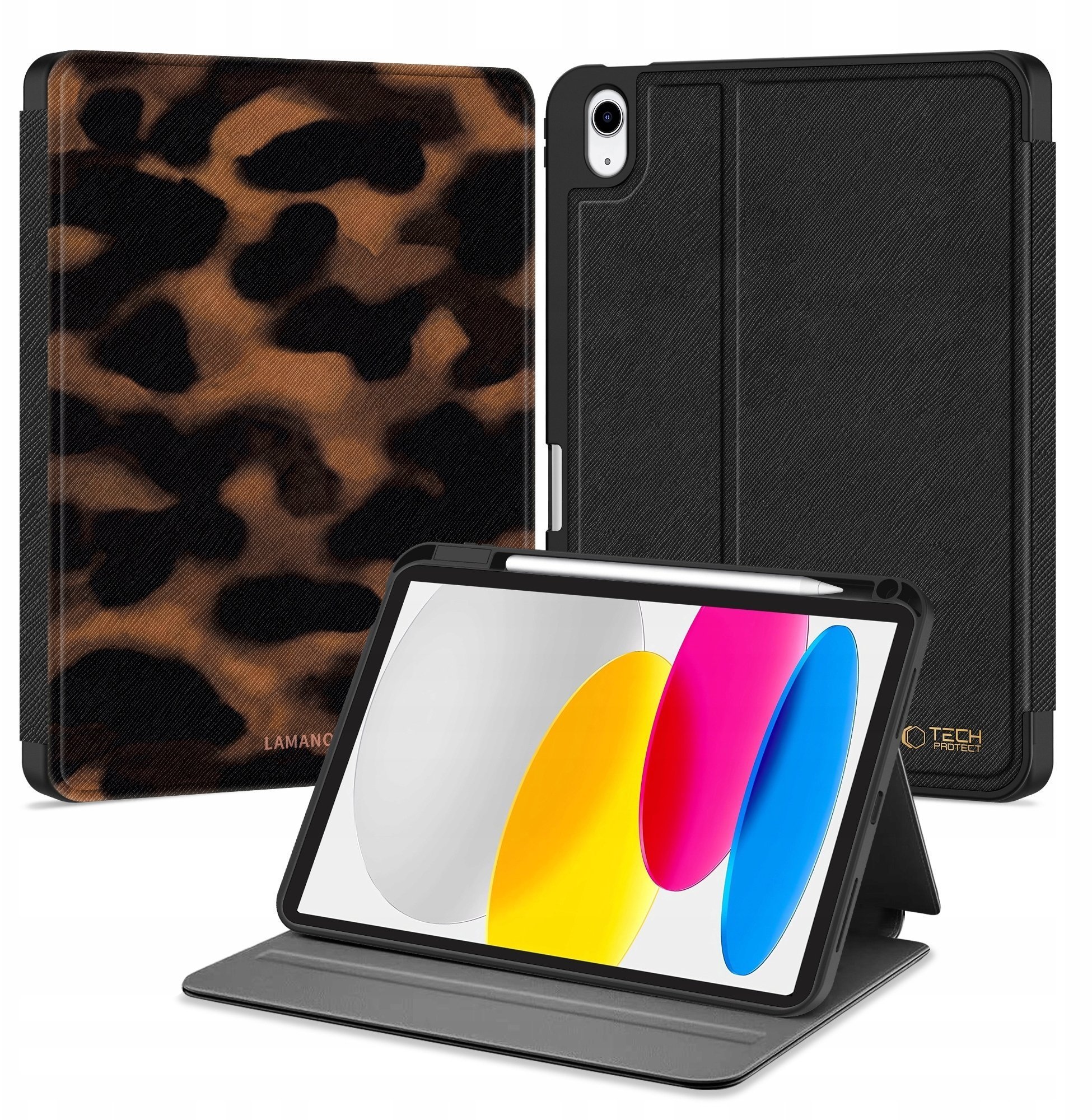 TECH-PROTECT LAMANO IPAD 10.9” 10 / 2022 / 11” 11 / 2025 PANTHER