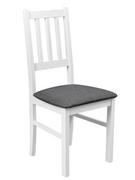 Krzesła - Drewniane Krzesło do Kuchni Białe - miniaturka - grafika 1