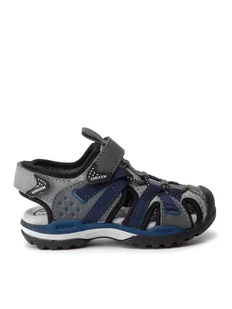 Geox Sandały J Borealis B. B J920RB 0CE14 C0739 M Szary - Buty dla chłopców - miniaturka - grafika 1