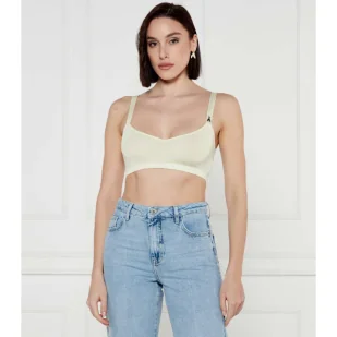 Patrizia Pepe Top Slim Fit - Koszulki i topy damskie - miniaturka - grafika 1