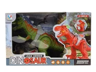 Figurki dla dzieci - Dinozaur na baterie ruchomy, światło i dźwięk - figurka - miniaturka - grafika 1
