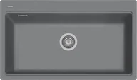 Zlewozmywaki - Zlew PLADOS LUX 86.10 TITANIUM METAL (szary metalik 42) (LX861042) - miniaturka - grafika 1