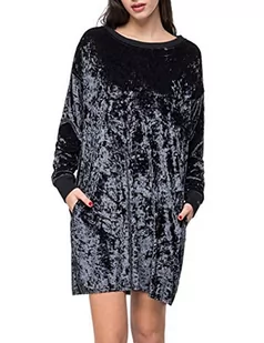 Replay Sukienka damska, czarny (Blackboard 99), XS - Sukienki - miniaturka - grafika 1