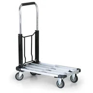 Wózki magazynowe - B2B Partner Składany wózek aluminiowy, nośność 150kg 494005 - miniaturka - grafika 1