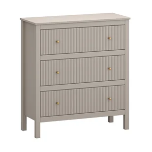 Komoda Kleo 3S Taupe - Inne meble do salonu - miniaturka - grafika 1