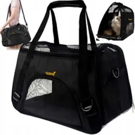 Transportery dla kotów - TRANSPORTER DLA KOTA PSA KRÓLIKA DO SAMOCHODU DUŻY WYTRZYMAŁY OKNA TORBA - miniaturka - grafika 1