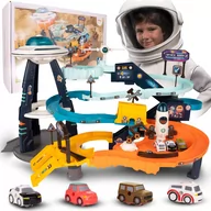 Tory, garaże, parkingi - Baza Stacja Kosmiczna Tor Samochodowy z Autami - miniaturka - grafika 1