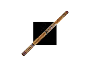 DDG1-BR Didgeridoo z bambusa 47" tonacja D# - Instrumenty perkusyjne - miniaturka - grafika 1