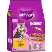 Mokra karma dla kotów - Whiskas Junior Kurczak 7 kg - miniaturka - grafika 1