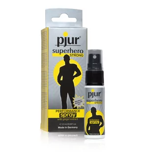 Pjur Pjur Superhero strong spray opóźniający wytrysk 20 ml - Dłuższy seks - miniaturka - grafika 1