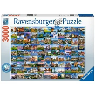 Ravensburger 99 miast Europy 3000 puzzli # Wakacyjne raty 10x0% tylko do 1.08.2029 - Puzzle - miniaturka - grafika 1