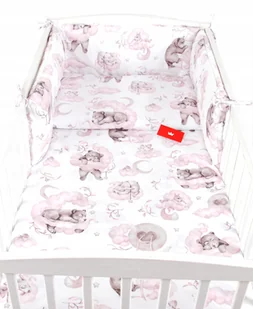BabyLux Pościel Do Łóżeczka 120x60 Dziecięca Niemowlęca 120X90 cm 6EL N128 - Pościel dla dzieci - miniaturka - grafika 1