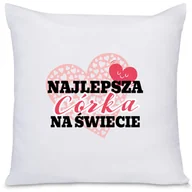 Poduszki dekoracyjne - Prezent dla córki, poduszka córka + imię, 1 - miniaturka - grafika 1