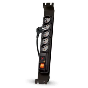 HSK Listwa zasilająca Acar F5 FA RACK 3,0m czarna LZACLZ530170 - Listwy zasilające - miniaturka - grafika 1