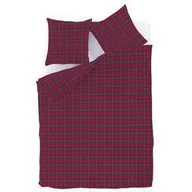 Pościel - Pościel Winter Time czerwona krata - miniaturka - grafika 1