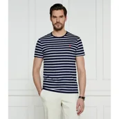 Koszulki męskie - POLO RALPH LAUREN T-shirt | Custom slim fit - miniaturka - grafika 1