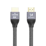 Kable - 3M Wozinsky Wozinsky kabel HDMI 2.1 8K 60 Hz 48 Gbps / 4K 120 Hz / 2K 144 Hz srebrny (WHDMI-30) WHDMI-30 - miniaturka - grafika 1