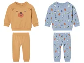 Komplety dla niemowląt - lupilu® Dres niemowlęcy z bawełną organiczną, 2-częściowy - miniaturka - grafika 1