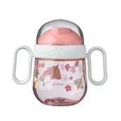 Kubki dla dzieci - Little Dutch Kubek niekapek Mio Flowers & Butterflies 200 ml - miniaturka - grafika 1