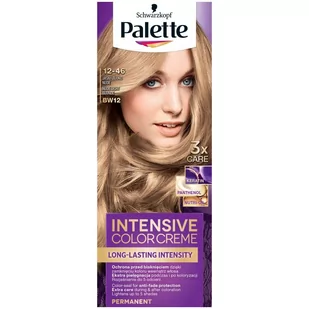 Schwarzkopf Farba do włosów Palette Intensive Color Creme Jasny blond nude BW12 - Farby do włosów i szampony koloryzujące - miniaturka - grafika 1