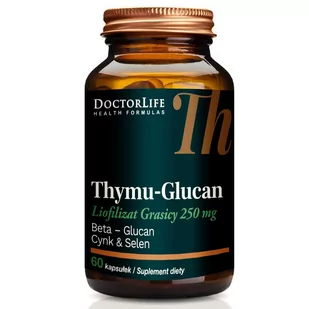Thymu-Glucan cynk i selen suplement diety 60 kapsułek - Suplementy naturalne - miniaturka - grafika 1