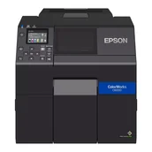 Drukarki kart i etykiet - Drukarka etykiet Epson ColorWorks D-CW-C6000Ae (mk) 1200 dpi / do 108mm / PC / Mac / USB / Ethernet - miniaturka - grafika 1