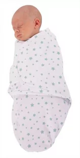 BO JUNGLE B-Wrap otulacz Blue Stars small do 4 m-cy B172400 - Otulacze - miniaturka - grafika 1