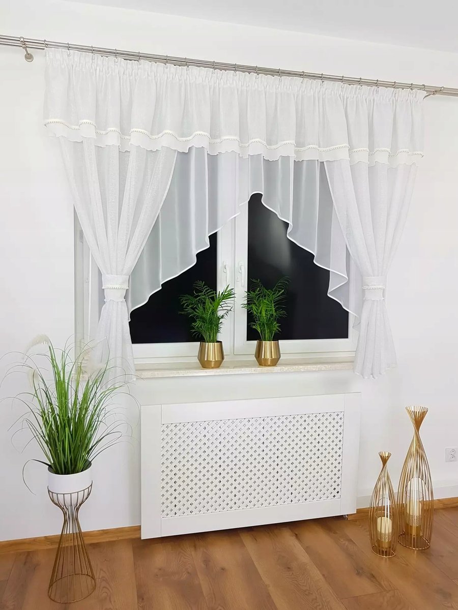 FIRANKA GOTOWA Z LAMBREKINEM BATYST WOAL DO POKOJU FIRANA GOTOWA 400/160