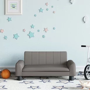 Sofa dla dzieci, kolor taupe, 70x45x30 cm, obita tkaniną Lumarko! - Sofy i kanapy - miniaturka - grafika 1