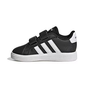 adidas Buty dziecięce Grand Court 2.0 Cf I uniseks, Core Black Ftwr White Core Black, 23.5 EU - Buty dla dziewczynek - miniaturka - grafika 1