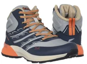 Buty dla dziewczynek - Buty dziecięce HI-TEC O010418-031-01 TRAIL PRO MID JR obuwie trekkingowe hikingowe-32 - miniaturka - grafika 1