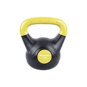 Kettlebell - InSportLine Hantla bitumiczna Kettlebell Dark 6 kg 1IN-10735 - miniaturka - grafika 1
